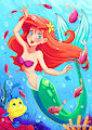 Ariel - Joyous Dancing Under The Sea by Rosalhymn