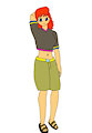 Tina Pose Colored