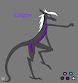 Caligon ref and Character Sheet by Caligon