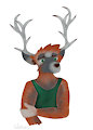 The Cervus Elaphus Coloured by WolframRY