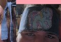 My Little Pony headband(front and back veiw) by Hippiemouse