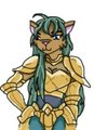 Gold saint of Aquarious; fem furry edition