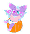 Batty Pumpkin Butt -By Nenetwinkletail-