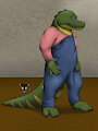 Oliver The Gator-Color by Tokon
