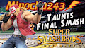 SSBU Terry Bogard - Taunts, Final Smash