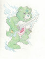 Love Heart Bear by Scribblejay