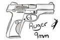 Ruger 9mm by Irikuchi