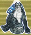 Slate Badge Commission by Zinners