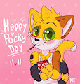 Happy Pocky Day!! ✨✨ by katxfish