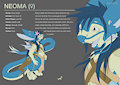 Commission - Neoma Character Sheet