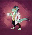 Cy the science kobold guy by AkaleTail