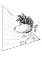 Ink-Profile N°13:Yukon the Husky