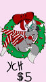 Holiday YCH (Finished) by DerpyHyena