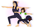 Yoga Practice by MetalBrony823
