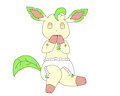 diaper leafeon by angelcat929