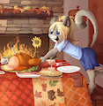 *C*_Thanksgiving feast