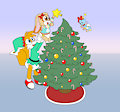 Tails N Cream's Christmas Tree Star -By Tato-