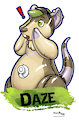 Daze Pooltoy Badge
