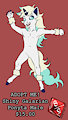 Adopt me! Shiny Galarian Ponyta Male by Rubyd8