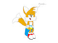 tails going potty in his pants while on his potty chair
