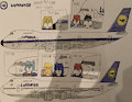 History of Lufthansa 747 2/4
