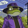 Pixel Frog