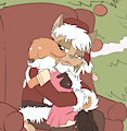 *YCH*_Sleepyhead and Santa