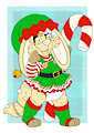 Funfetti the Christmas Twinklecritter Elf -By Yookey-