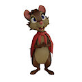 Brisby with cape (wip) by Grimm3D