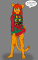 Christmas Pinup: Fiona - Ugly sweater edition