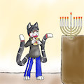 Adam The Hanukkah Cat