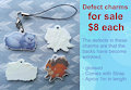 Defect Charms FOR SALE