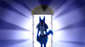 Lucario Exits Time Chamber