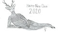 Happy Nude Deer 2020