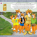 Ask my Characters - Do the creepy fox cousins have names?