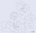 Wolfie's Streams - Little Fox Playtime by ChocolateKitsune