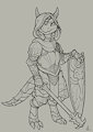 Kobold Knight 2 by CrestfallenArtist