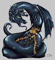 Nakase and Wyverex Queen by Dragonmelde