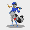 Sly Cooper Mpreg Commission by kyshelton