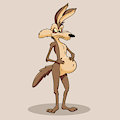 Wile E Coyote Mpreg Fanart Commission by kyshelton