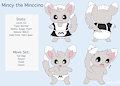 Mincy the Minccino Reference by pichu90