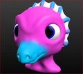 Toony Dino Head
