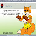 Ask My Characters - Band-Aids 2 by Micke