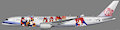 China Airlines with Samantha Vixen Livery