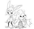 Bunny and Demon by Multipase