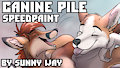 Canine pile - Speedpaint