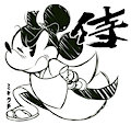 Samurai Mickey by hentaib