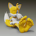 [3D] Tails stinky feet by FeetyMcFoot