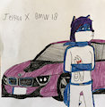 Jessica X BMW i8