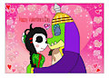 Komodo Moe X Yaya Panda on Valentine's Day